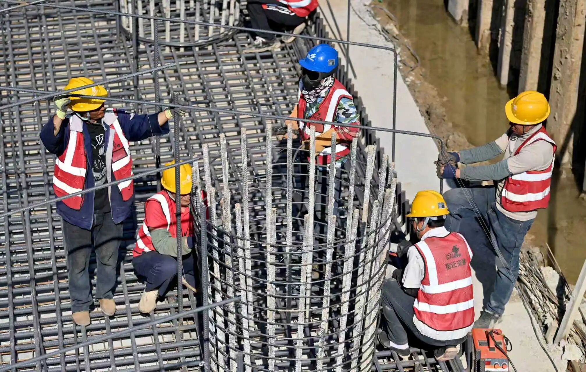 五一特辑 | 宿迁东站综合客运枢纽道路及配套工程建设“不打烊”